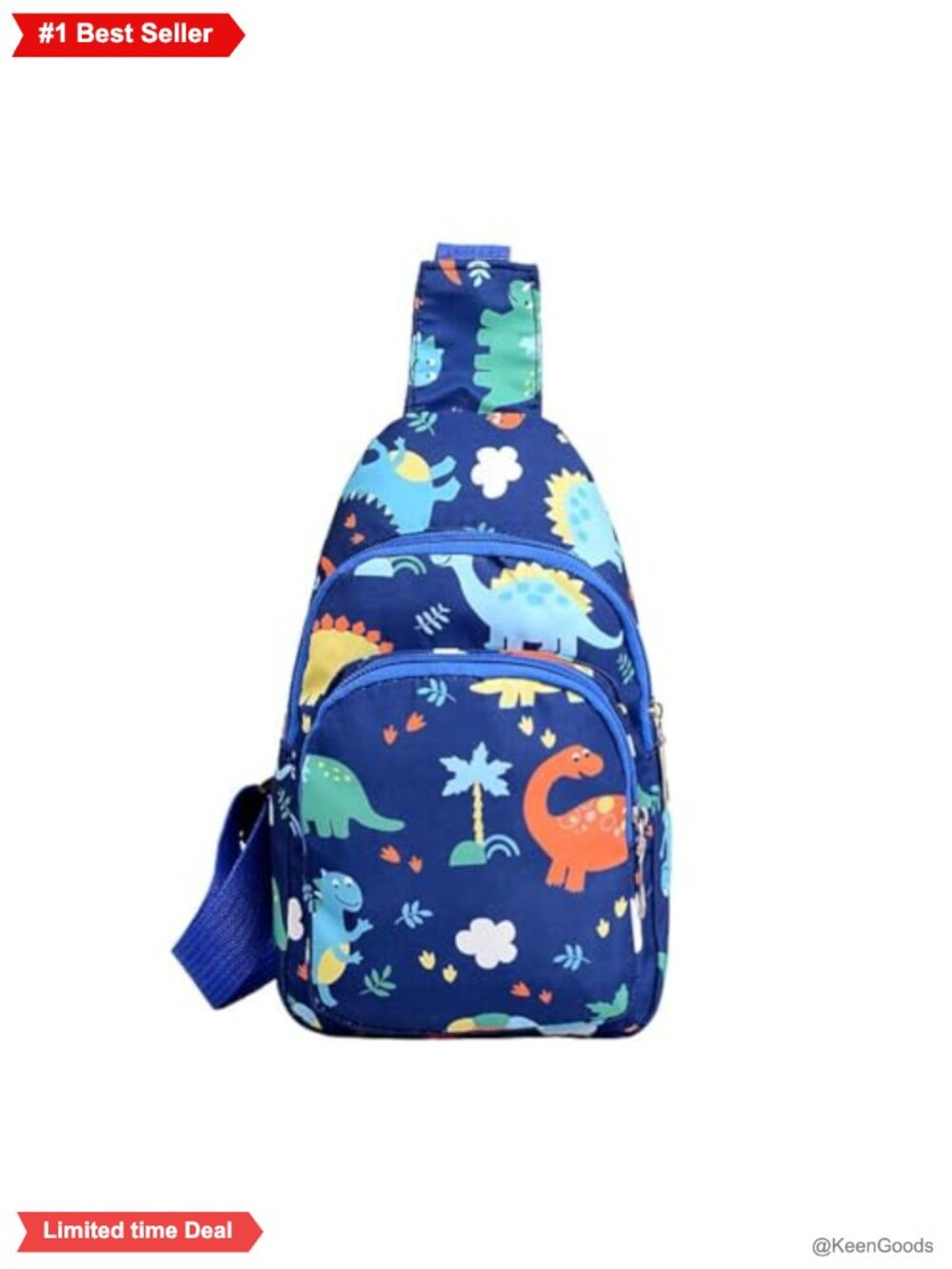 Kids Crossbody Sling Bag Small Nylon Adjustable Strap Travel Daypack